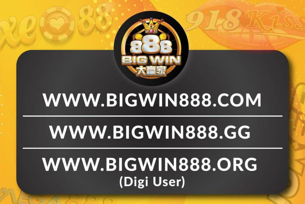 Bigwin888 , a trusted platform casino in malaysia